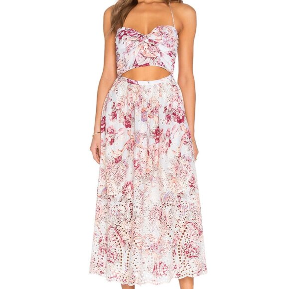 Zimmermann Dresses & Skirts - Zimmermann Broderie Tie Dress - AU 2